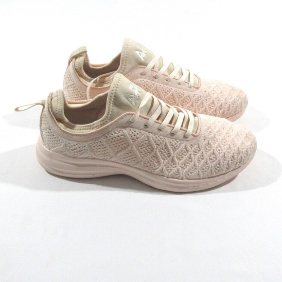 APL Other - APL MS SAMPLE Men's Techloom Textured Light Pink Running Shoes Sneakers Size 11